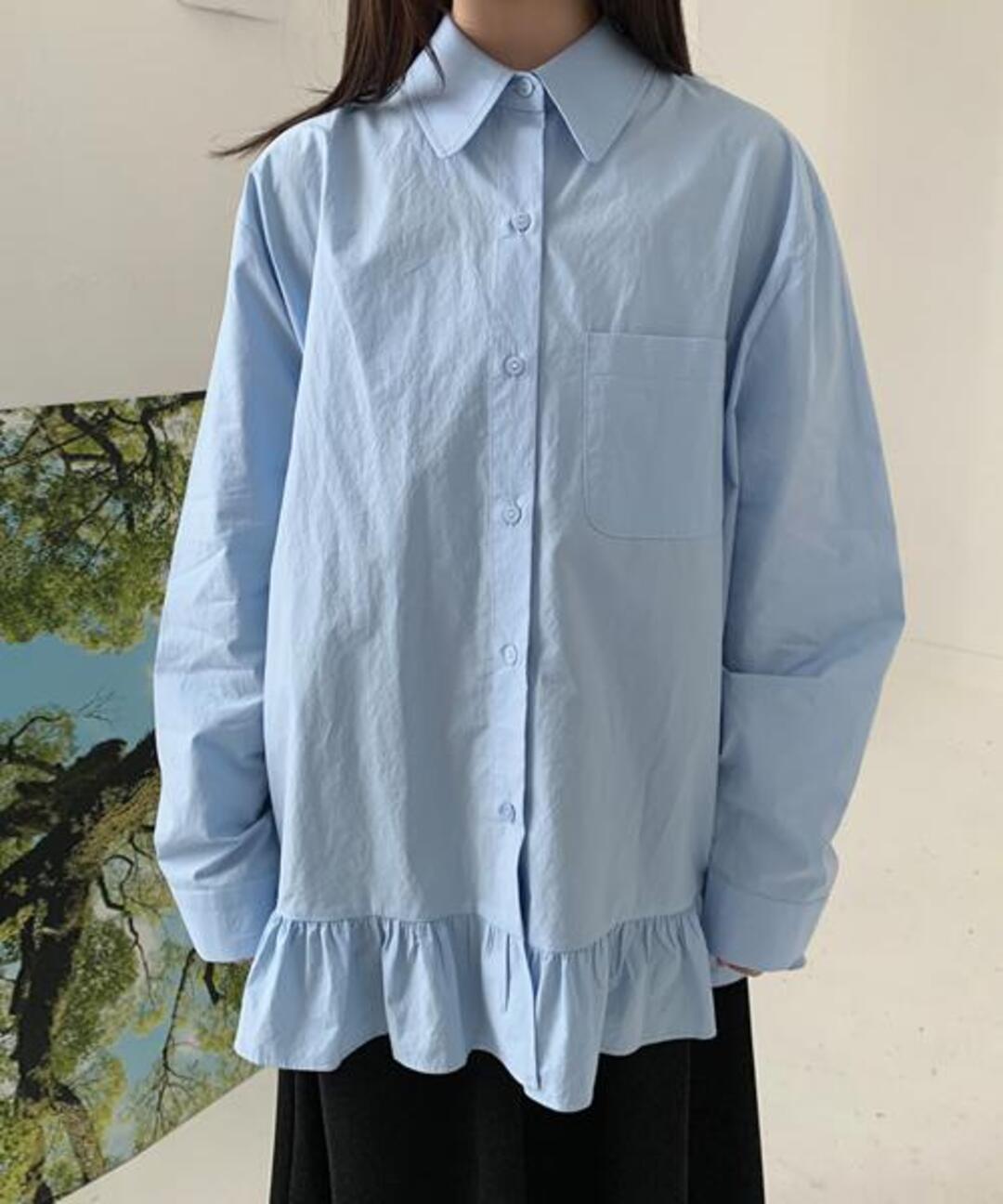 Love and Pop Capri Frill Blouse