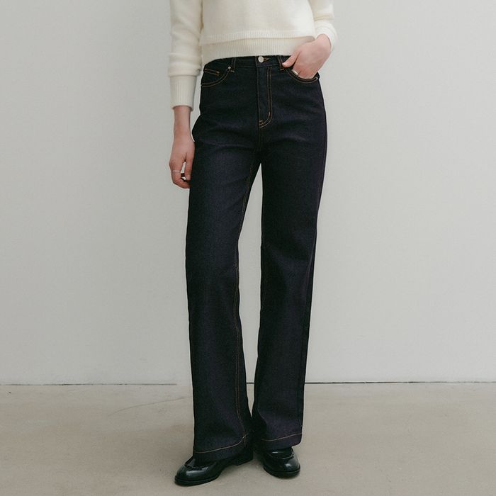 Save Straight Denim Pants_Indigo / SALIN STRAIGHT DENIM PANTS_INDIGO
