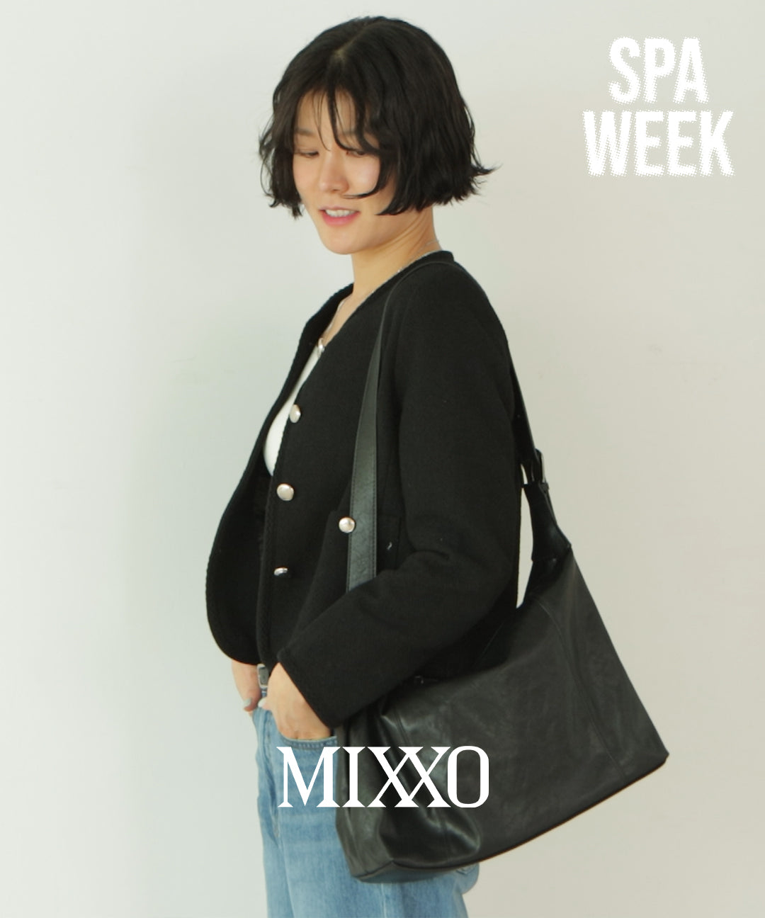 Missso [Bora Claire PICK/Jigsaw Only🎀] Big Hobo Bag MIABGF41RB