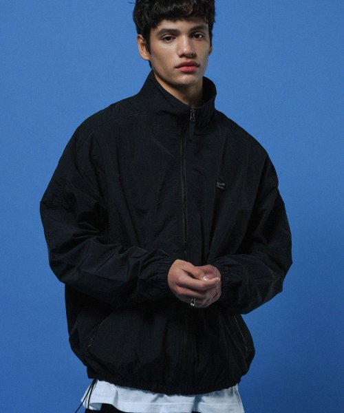 Crunch Zip-Up Jacket Black