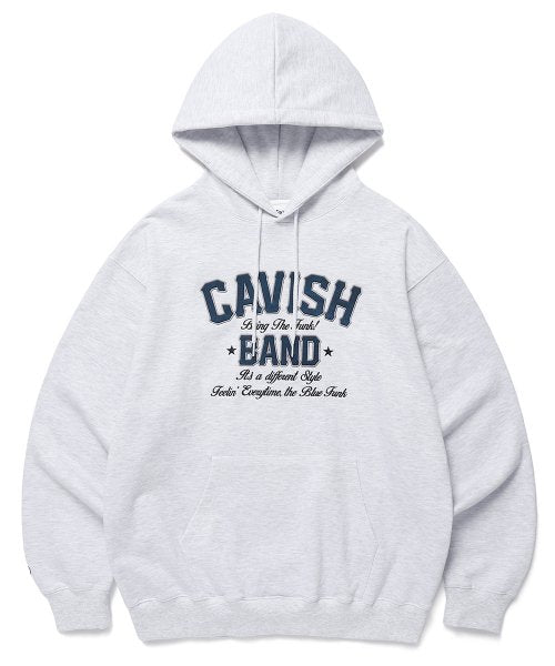 ARCH SCRIPT HOODIE LIGHT GREY (CV2DSUM407A)