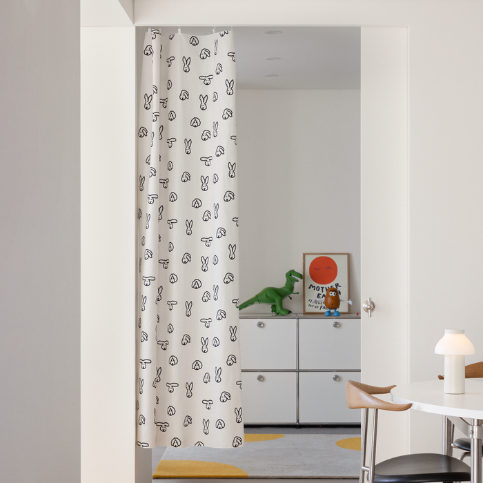 Bunny Bunny Door Curtain