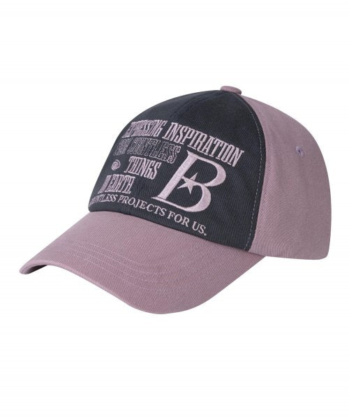 B LOGO Baseball Cap [Dusty Purple]