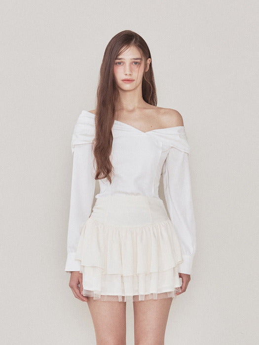 Sia blouse (Ivory)