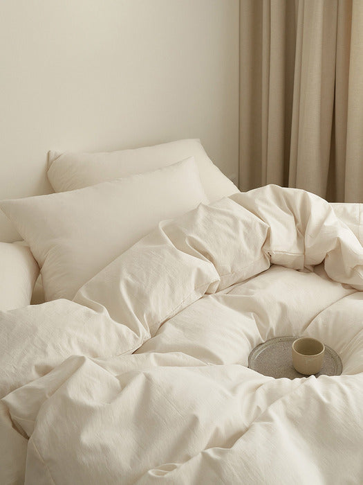 Hotel 100-Count High-Density Cotton Duvet Cover (SS/Q/K) 6 Types