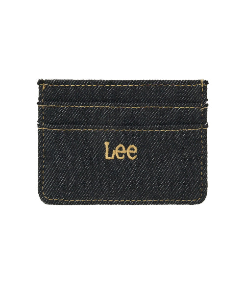 Denim Card Holder Black Low