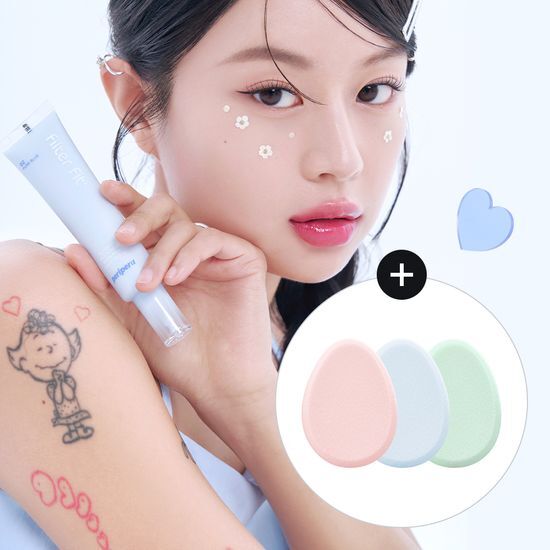 Peripera Filter Fit Milk Tone-Up (+Sponge Gift Set)