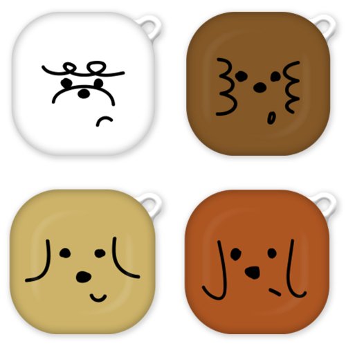 9C9C Dangdang Face Galaxy Buds2/Pro/Live Hard Case