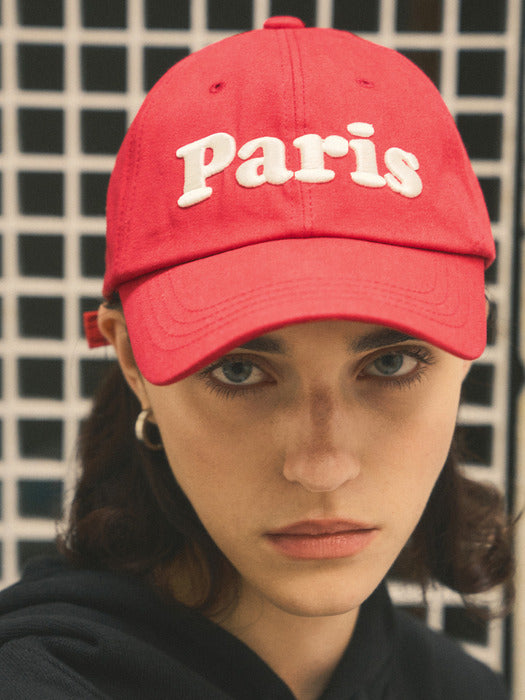 [City Story]Paris Cap_CTA909(Red)