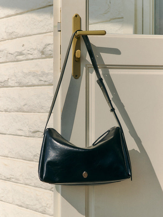 Soft Shoulder Leather Black