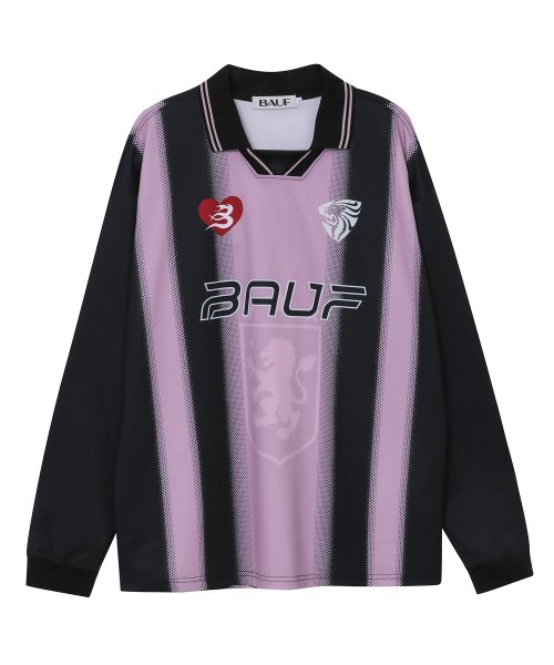 Soccer Emblem Uniform Football Jersey [Vintage Pink]
