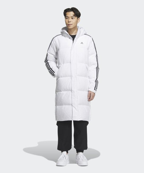 3S Long Down Jacket - White / IT8713