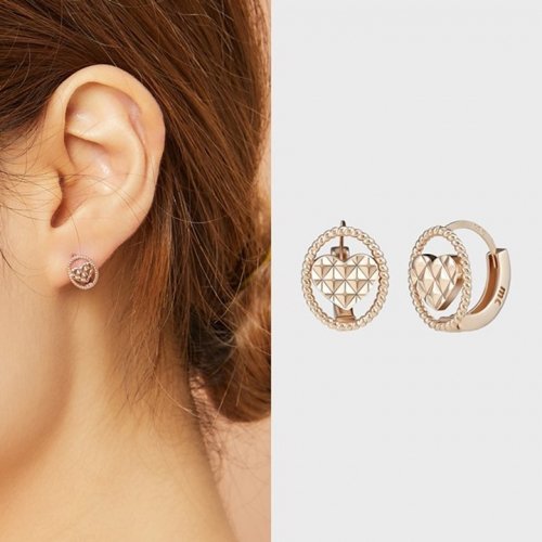 Charlotte Earrings 14K Gold Pin MCER0064
