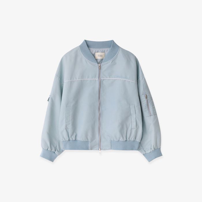 County bomber jacket_skyblue