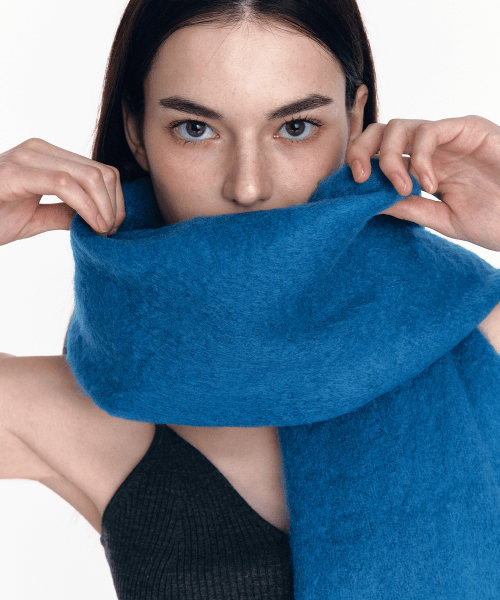 Big August Blue Muffler