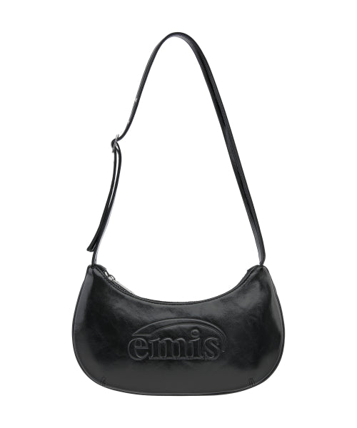 Embossed Mini Bag-Black