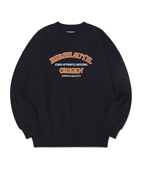 Kirsch Arch Logo Basic Sweatshirt [Dark Navy]