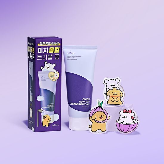 [Isntree X Maltese] Isntree Onion New Pair Cleansing Foam 150ml Set (+Smart Tok)
