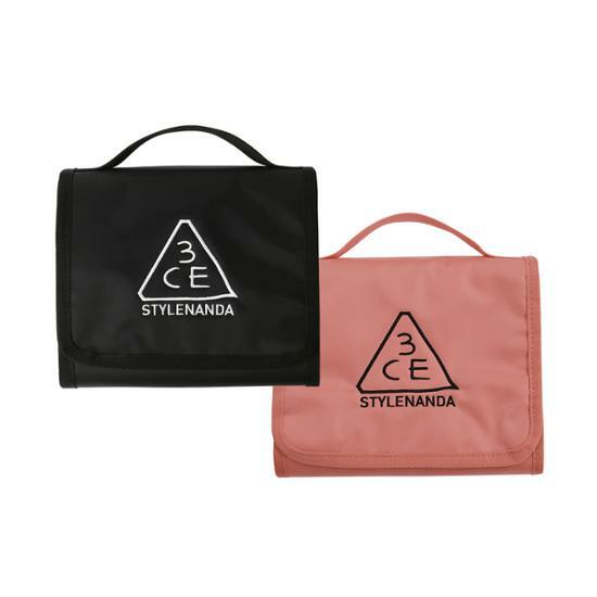 3CE スモールウォッシュバッグ 2種 [BLACK/PINK BEIGE]