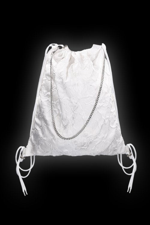 3WAY STRING BACKPACK (WHITE)