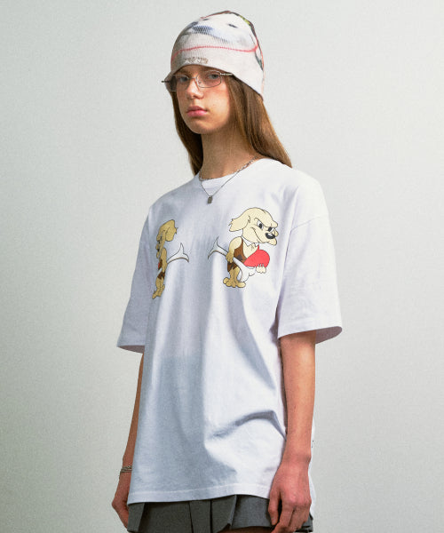 HEART TEE [WHITE]