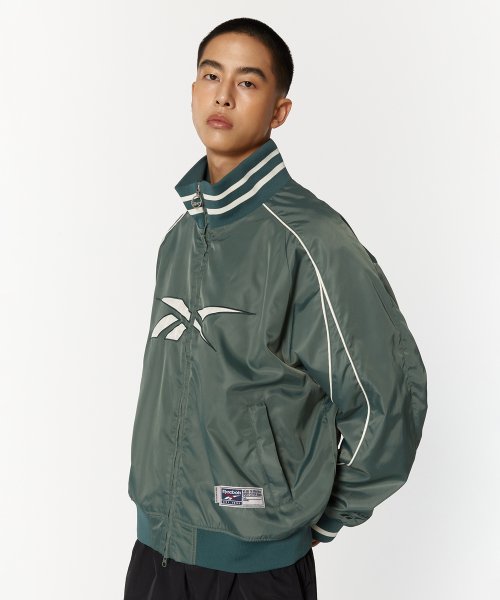 Vector Stadium Varsity Jacket - Green