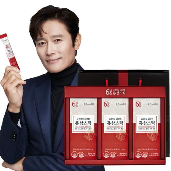 FromBio 6-Year Essence Richer Red Ginseng Stick 30 Packs (1 Month Supply)
