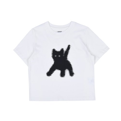AEAE フラッシュキャッツアイクロップTシャツ [ホワイト] - サイズとレビュー | MUSINSA