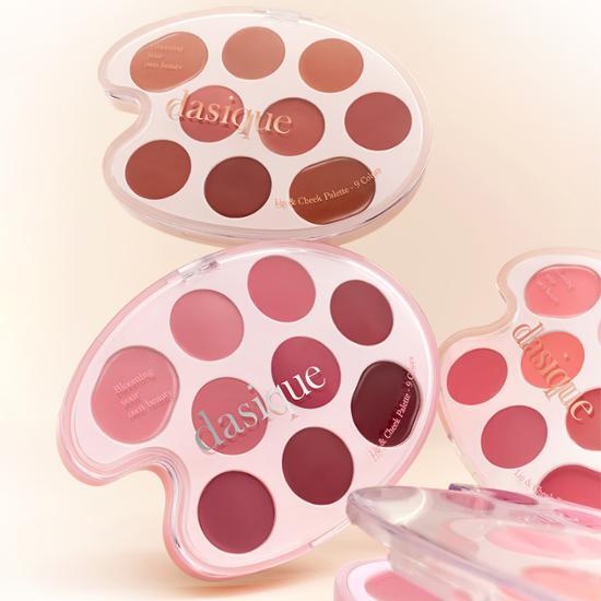 [NEW Release] Choose 1 out of 4 types of Dasique Mood Painting Lip & Cheek Palette