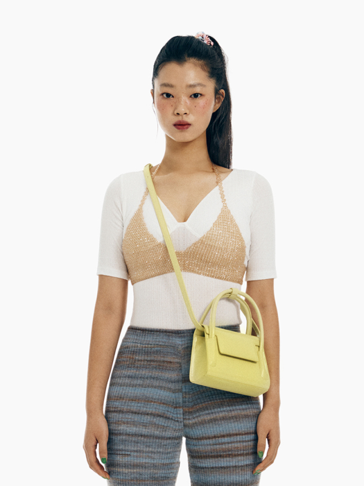 Marti Bag 18 Crinkled - Lime