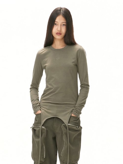 Two-Way Layer Top - Khaki