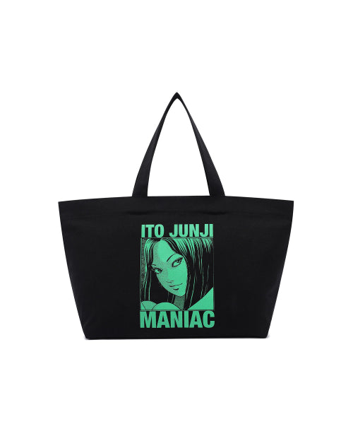 JUNJI ITO MANIAC TOMIE BIG TOTE BAG_BLACK(NG2FSUAB45B)