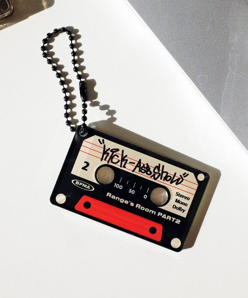 BFMA Vintage Cassette Tape Acrylic Keyring