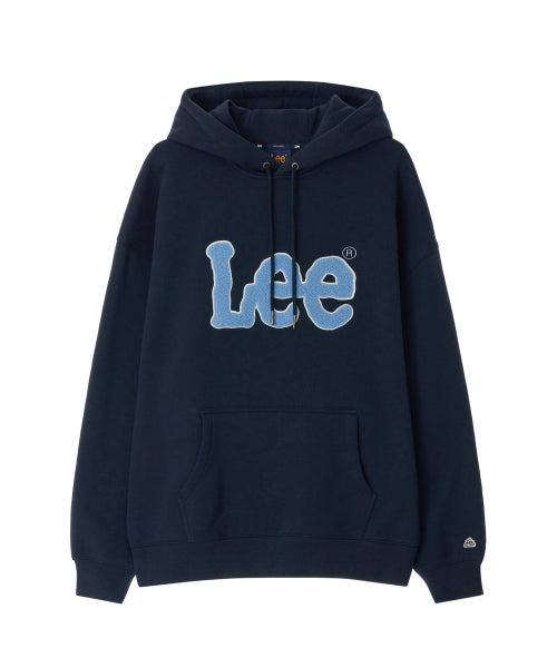 Navy Boucle Twitch Logo Fleece Hoodie