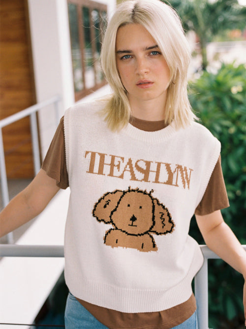 THE ASHLYNN Pam Cotton Knitwear Best Ivory - Size & Review | Musinsa