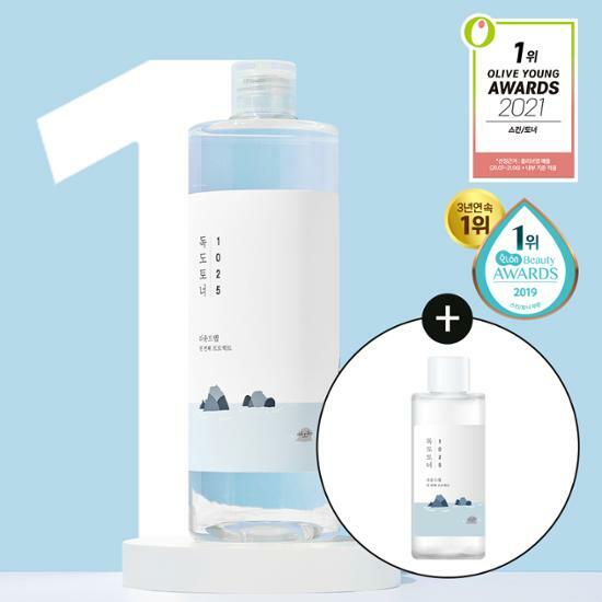 [Large Capacity] Round Lab 1025 Dokdo Toner (Main Product 500ml + Additional 100ml Gift)