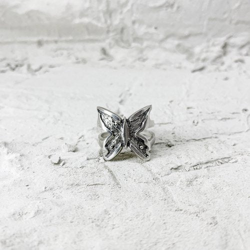 sharp butterfly ring