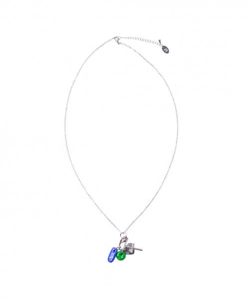 hanging cluster necklace