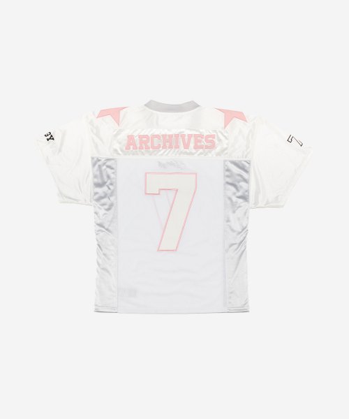 2000 Football T-shirt (White-Pink)