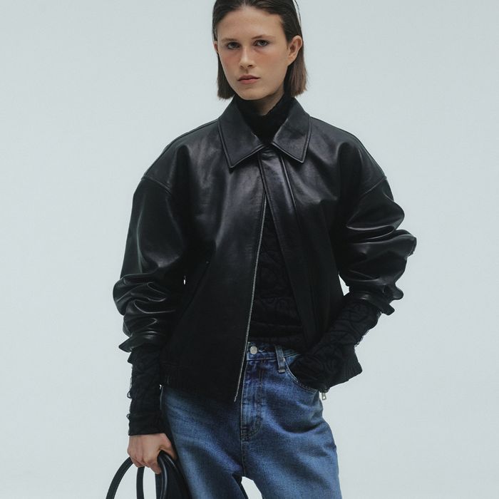 ITALIAN LAMBSKIN BLOUSON_BLACK