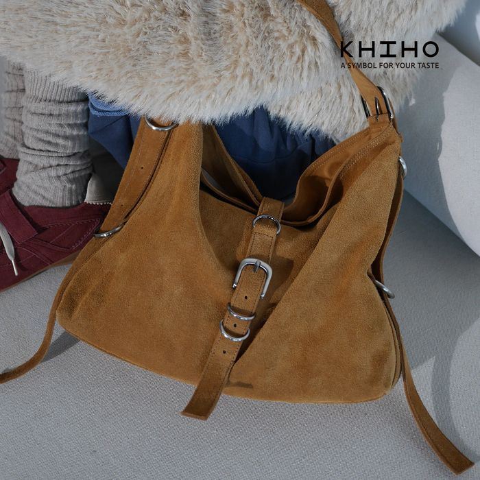 DIDI BELTED BIG BAG(2-WAY) / CAMEL