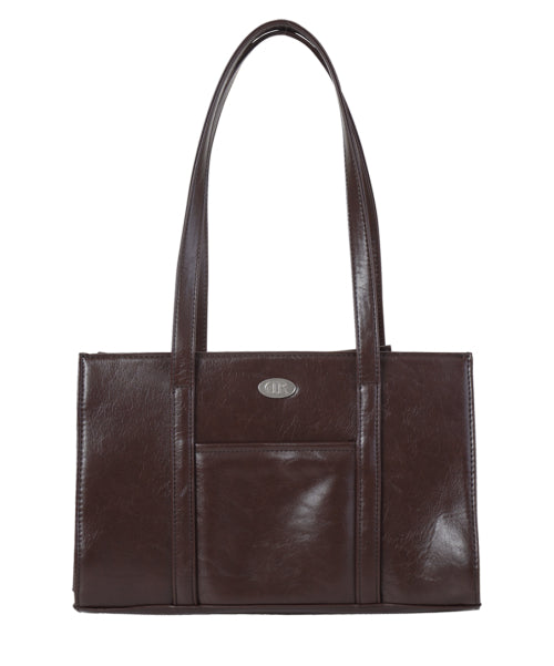 Carry shoulder bag / Brown
