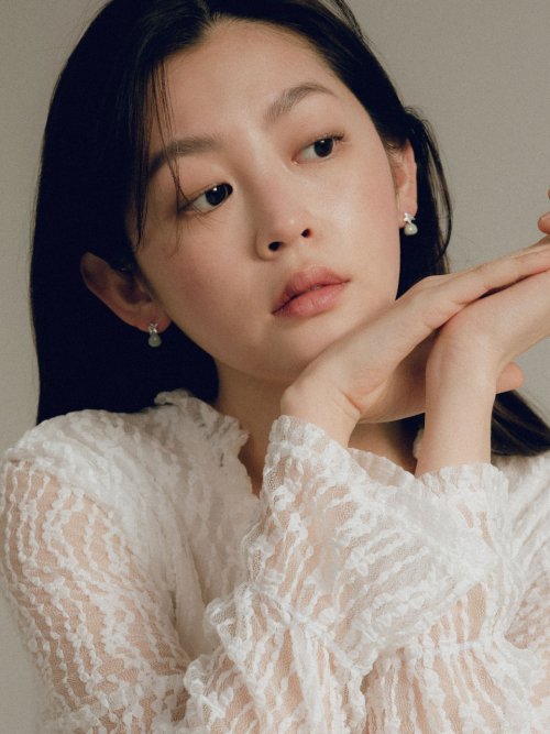 Little Star Drop Earrings [Mint]
