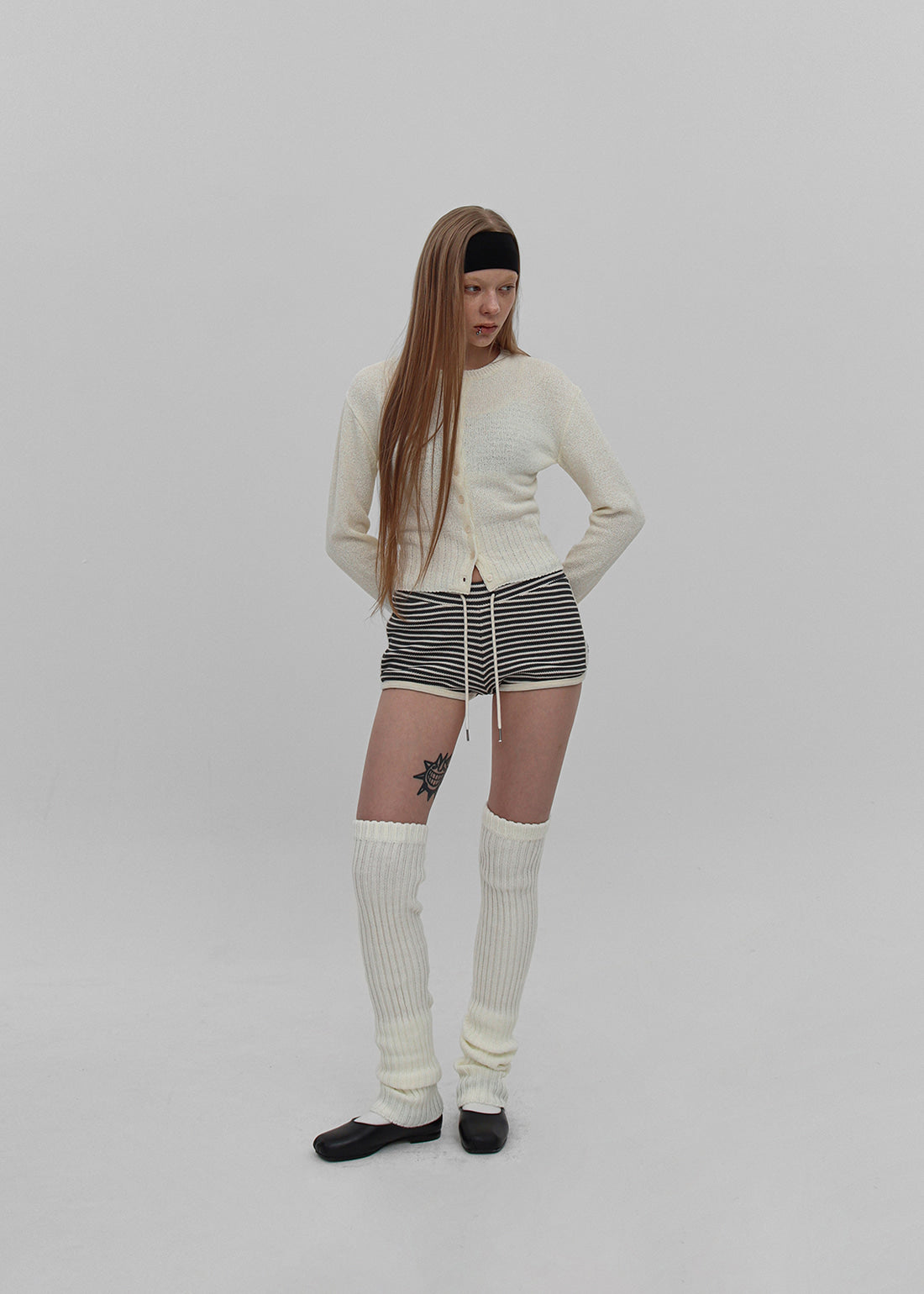 Black Up [✨Spring New Product] [MADE] Ponsoni Knit Cardigan