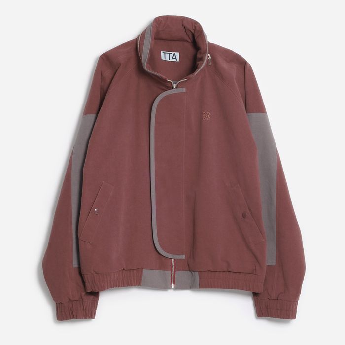 Square Utility Jumper Wine