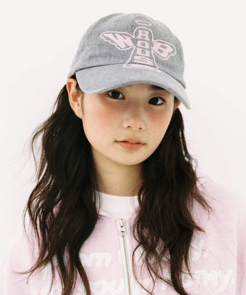 Web Angel Candy Cap - Gray
