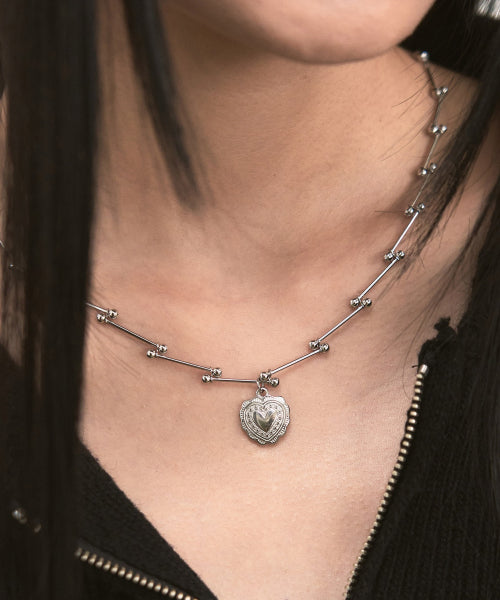 Lace Heart Necklace