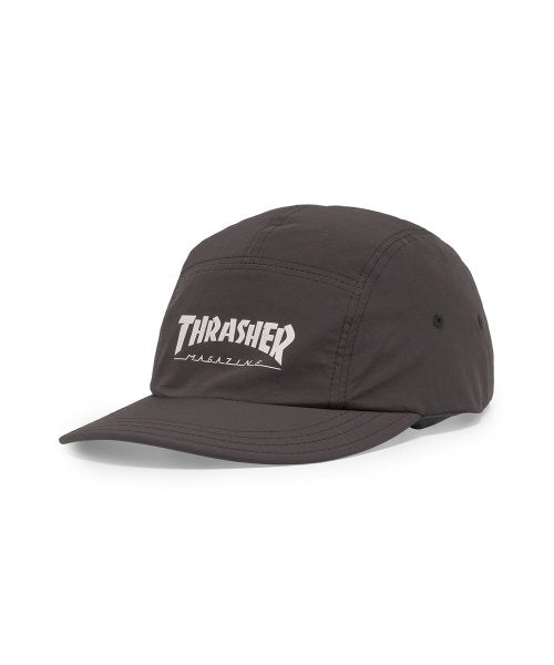 Magazine Logo Camp Cap Charcoal