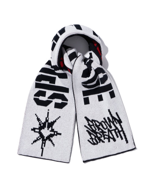 SLOGAN MUFFLER - IVORY