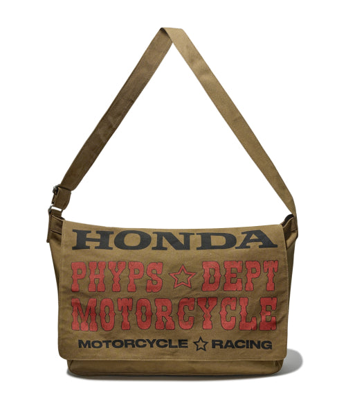 Honda Typography Duffel Canvas for Khaki